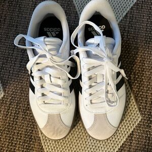 Adidas White and black VL Court 3.0